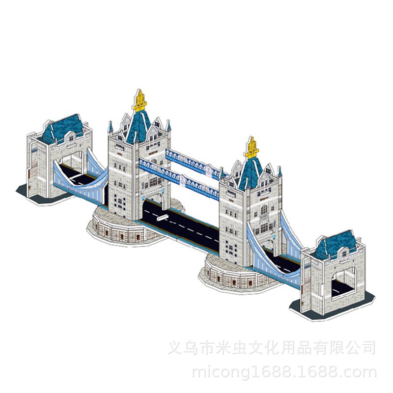 3D rompecabezas tridimensional para niños juguetes para padres e hijos construcción casa rompecabezas hecho a mano modelo de papel regalo ensamblaje interactivo