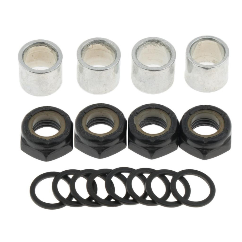 [Bag] skateboard bracket lock wheel nut long plate sliding wire sleeve Bridge side female-set foreign trade