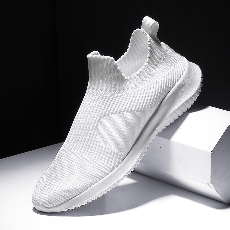 Cross-Border 2024 Spring New Style Feiwei Men's Shoes Sports Casual Shoes Breathable Socks Shoes Korean Version Versatile Large Size