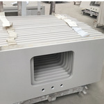 大理石洗手台 人造雅士白台面 洗脸盆浴室卫生间家具石洗漱卫浴柜