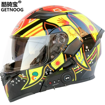 riding treasure electric motorcycle Bluetooth, Motosiklet kaskı (dəbilqə)