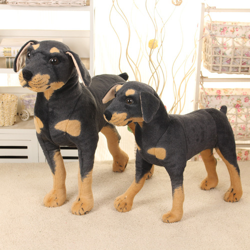 Wholesale simulated Heili dog plush toys, dog dolls, home furnishings, creative props, children's gifts, dolls