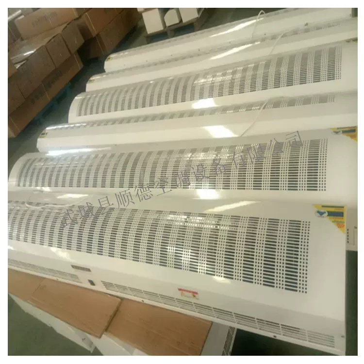 现货 销售  电热风幕机 带遥控低音  电热空气幕风帘机