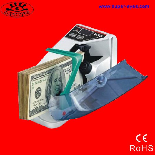 轻巧型货币点钞机 可点多国货币美元欧元日元全球货币