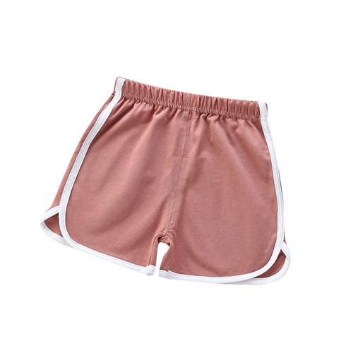 Children's shorts summer wholesale new pure cotton children's pants children's clothing shorts for small and medium-sized children boys and girls single-piece casual pants
