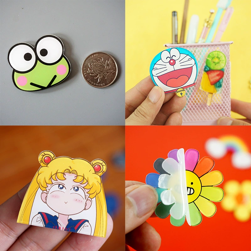 Creative cartoon fridge magnet, magnetic strong magnet