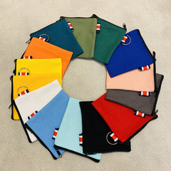 DIY cute canvas bag key bag zipper bag coin bag coin bag hand