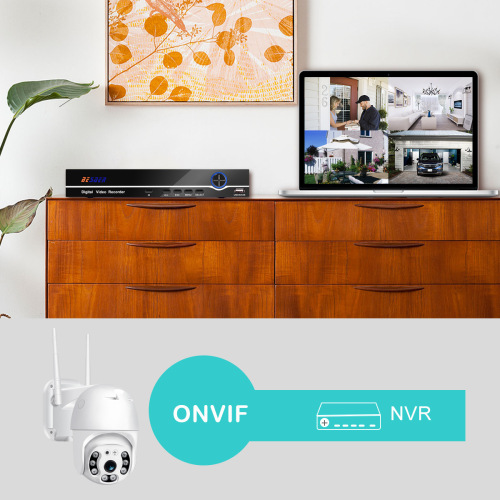 Surveillance camera HD night vision network wireless wifi mobile phone remote dome monitor outdoor set