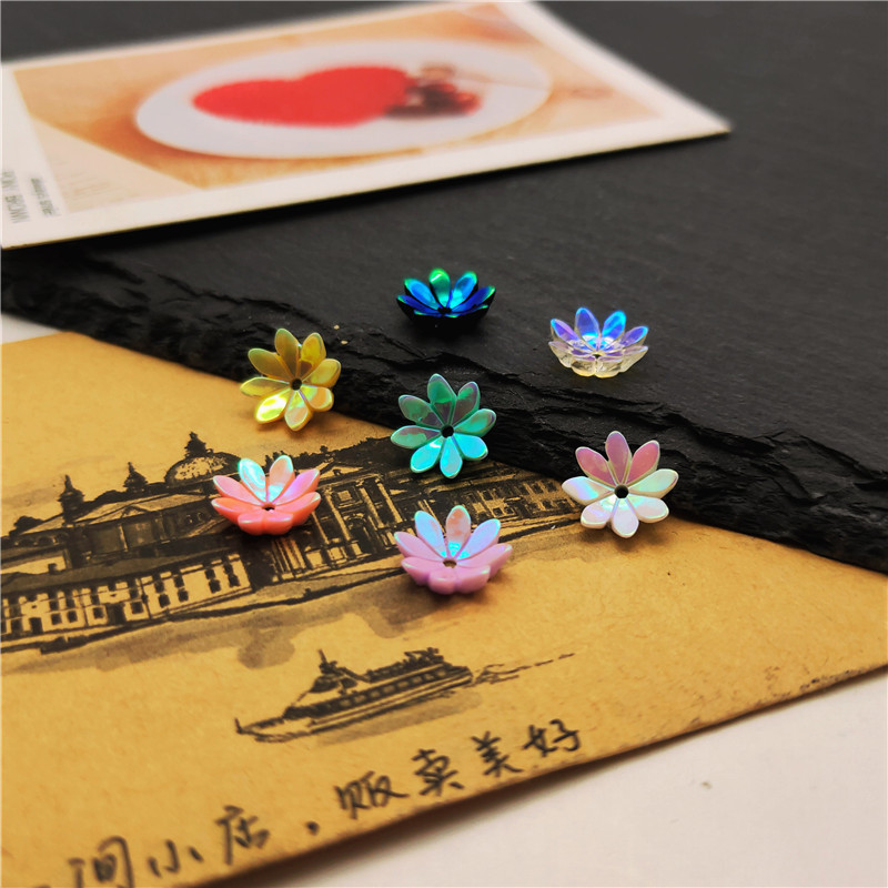 Internet Celebrity Popular Nail Resin Imitation Shell Flower Sticker Nail Jewelry Accessories DIY Hair Decoration AB Color Flower Internet Celebrity Popular Nail Resin Imitation Shell Flower Sticker Nail Jewelry Accessories DIY Hair Decoration AB Color Flower