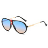 Sunglasses, fashionable universal case, 2020, suitable for import, new collection, gradient, wholesale