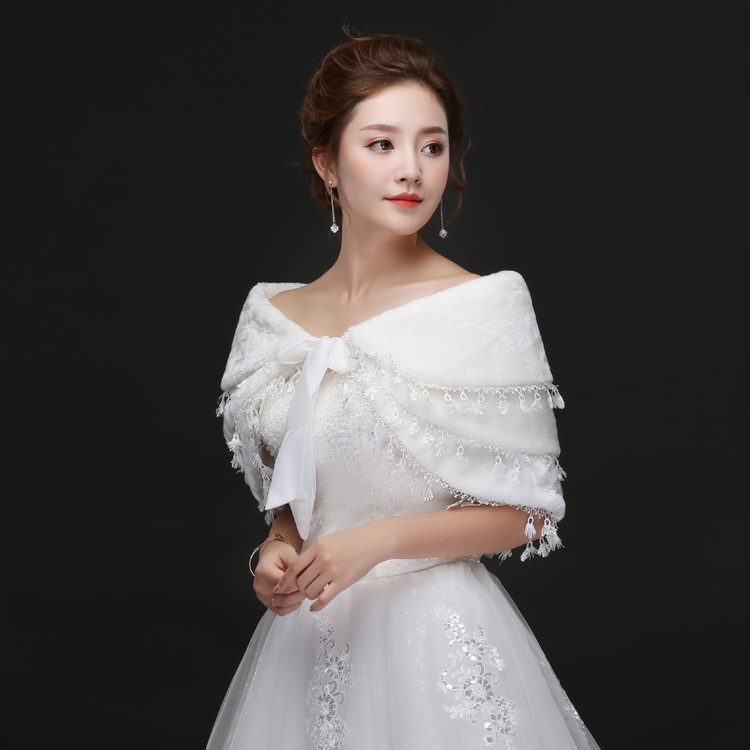 velvet cloak for bride