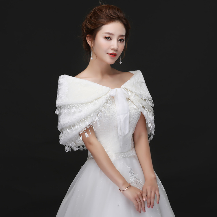 velvet cloak for bride
