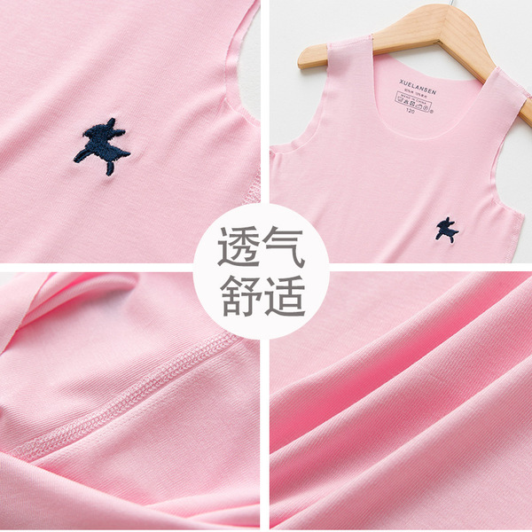 Children's thin summer vest