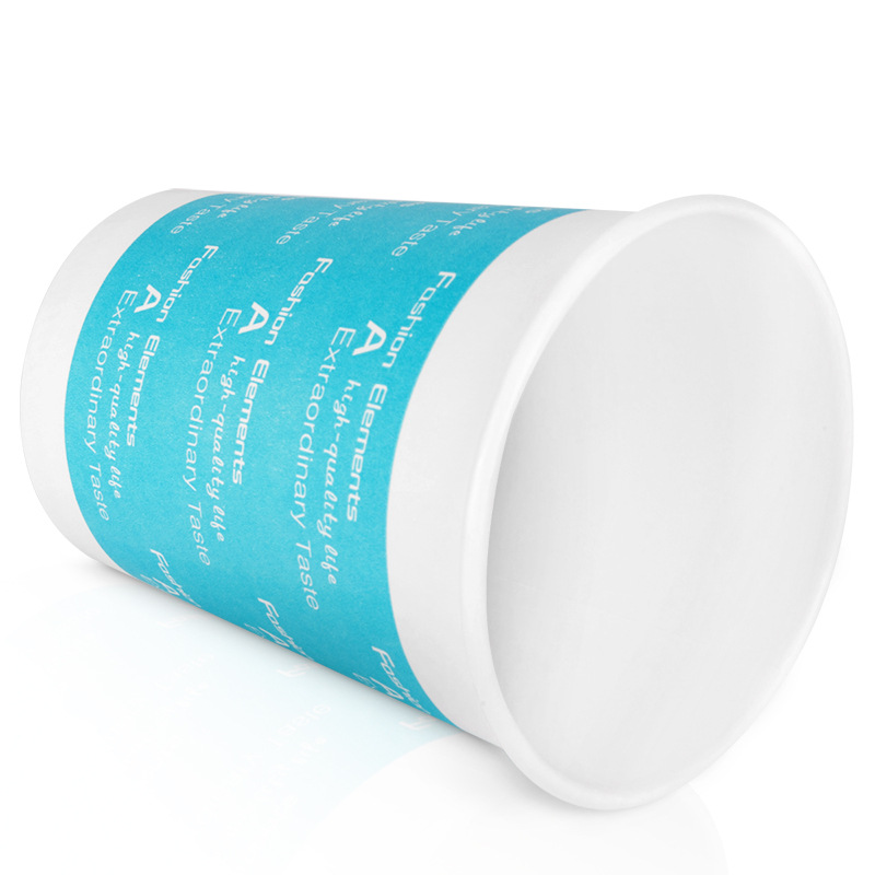Deli 9561-pack taza de papel engrosada taza de papel desechable 100 PCS/Tira no fácil de deformar 250ml taza de beber