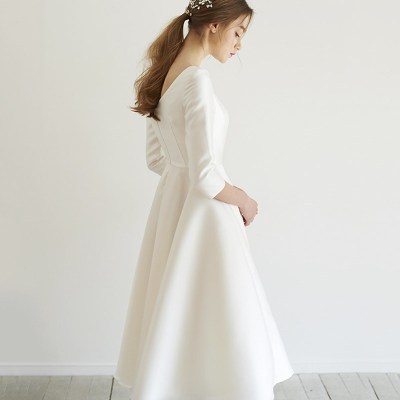 Elegante vestido de noche para mujer, nuevo estilo 2026, blanco, sencillo, retro, para sesión de fotos, viajes de verano, estilo forestal, vestido midi. image 4