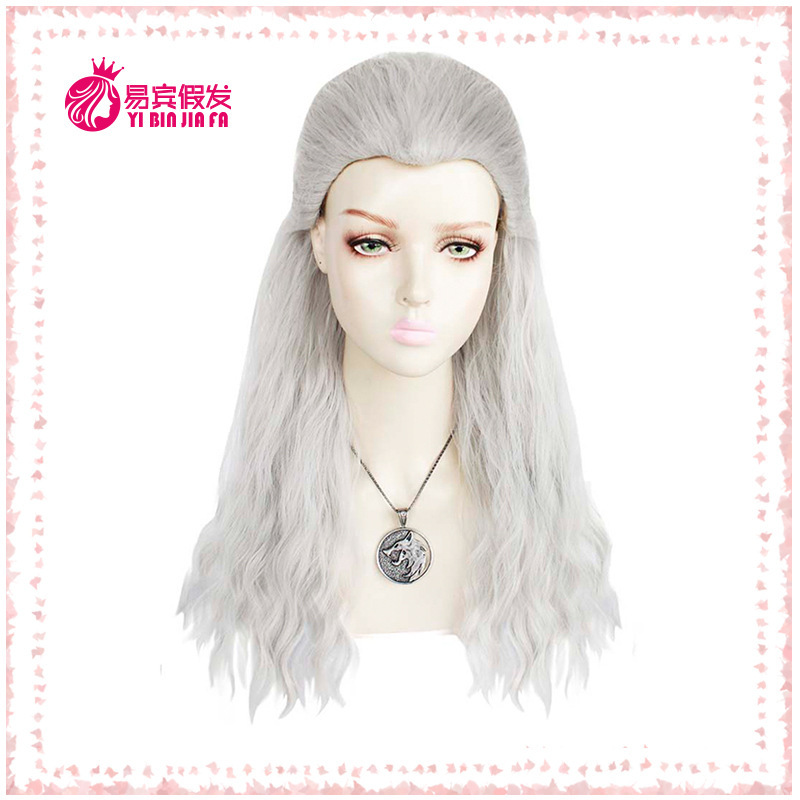 The Witcher/The Witcher Fantasy Novel Series Cosplay Anime Wig Wig