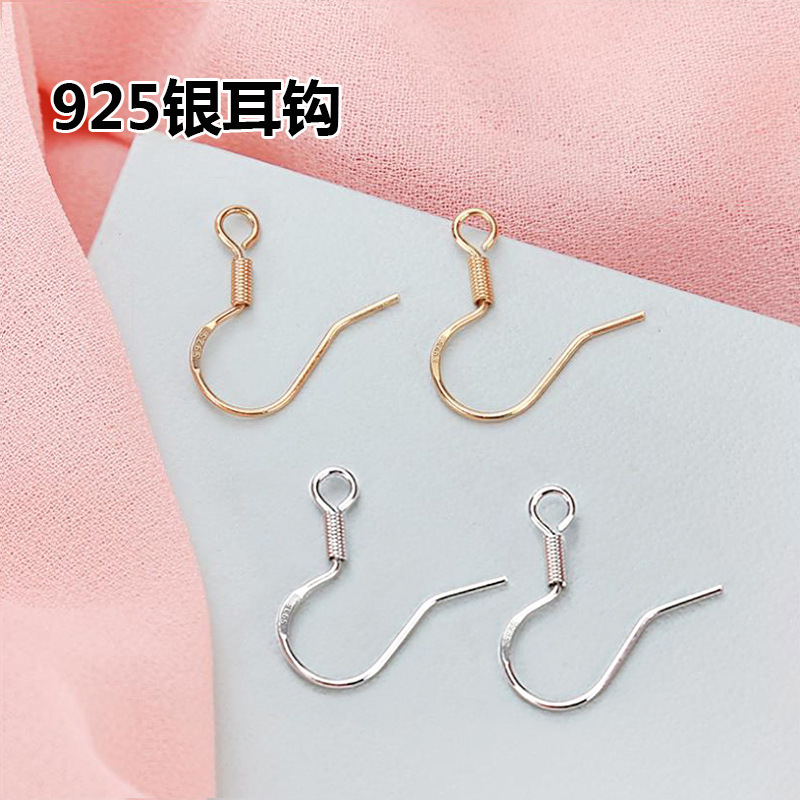 u-shaped ear hook handmade earrings earrings semi-finished material diy jewelry accessories wholesale