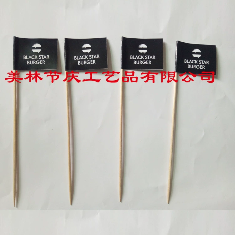 Флаг гамбургера поставки, флаг зубочистки, флаг зубочистки, флаг украшения еды, ЕТК.