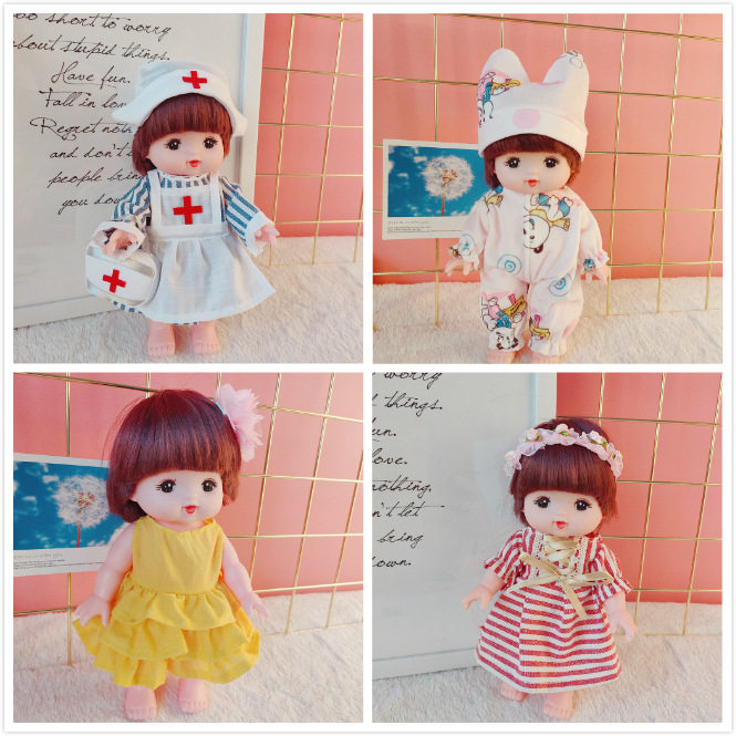 Doll Replacement Clothes Hat Skirt Jumpsuit Skirt Pants Clothing Little Le Mei Doll Clothes 6