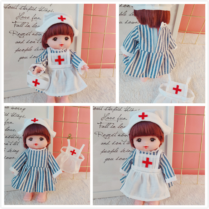 Doll Replacement Clothes Hat Skirt Jumpsuit Skirt Pants Clothing Little Le Mei Doll Clothes 6