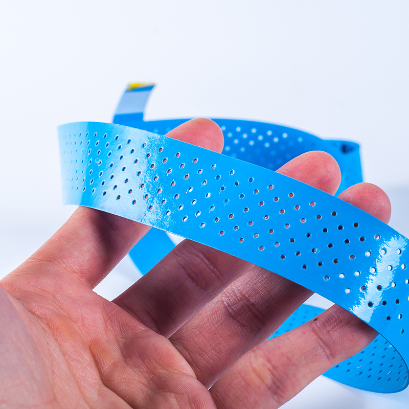 Hole Punch Laminated Adhesive Hand Grip for Badminton Racket Tennis Racket Sweat Absorbent Strap Sweat Preventing Strap Fishing Rod Jump Rope Anti-Slip Adhesive Strap