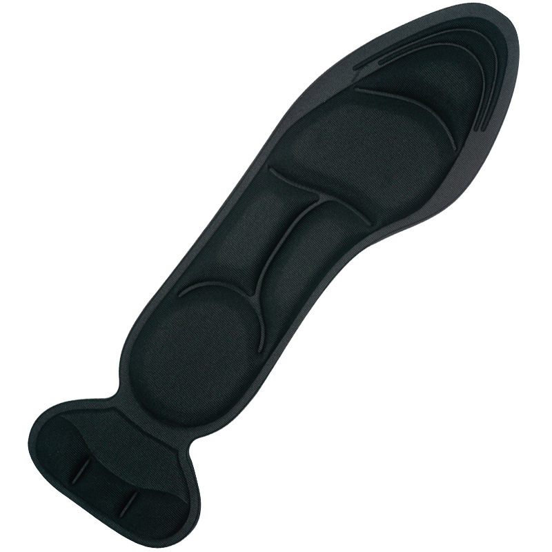 Nuevo 7D dos en uno plantilla mejorada calcomanías de tacón transpirable absorbente de sudor antideslizante que absorbe los golpes del arco masaje Plantilla de tacón alto para mujeres