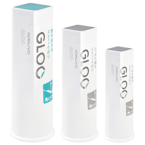 Japan's KOKUYO GLOO glue stick square right-angle glue KOKUYO solid student handmade portable for children