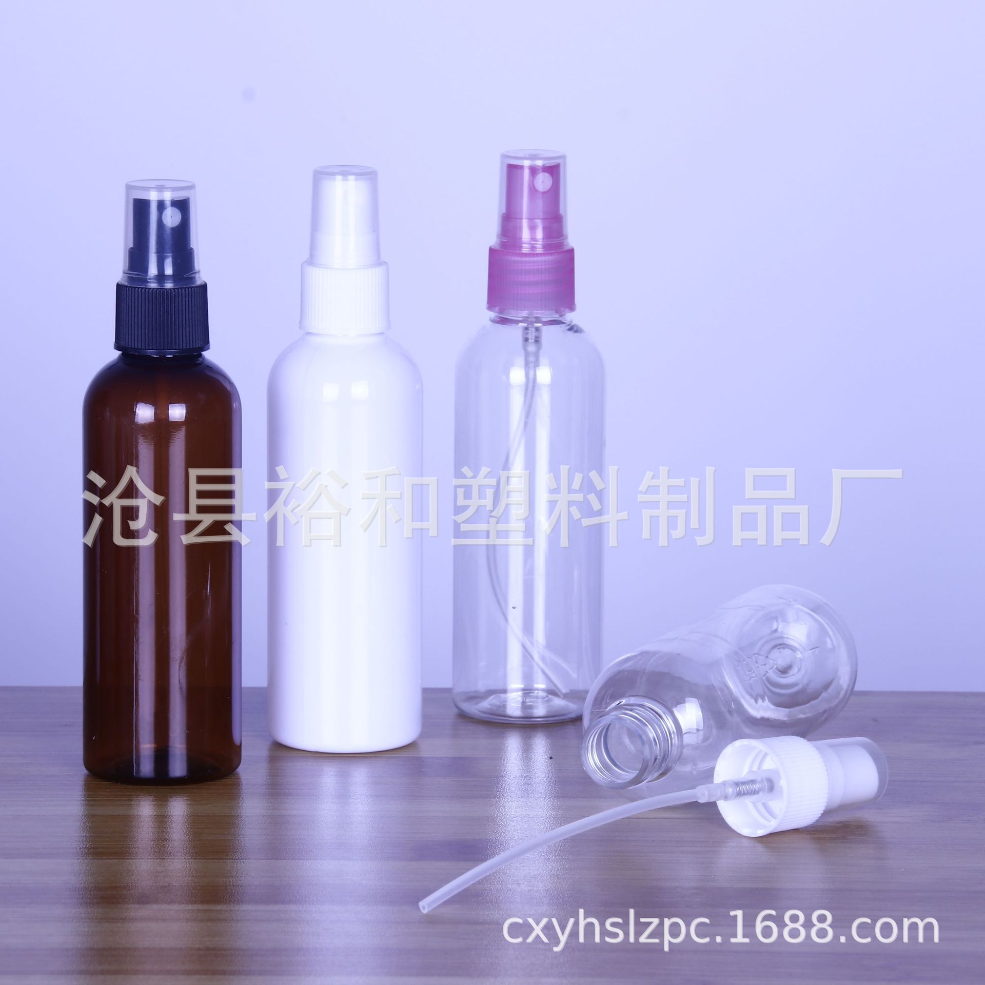 现货透明喷雾瓶30 50 60 100ml消毒液喷雾塑料瓶 酒精喷 壶分装瓶