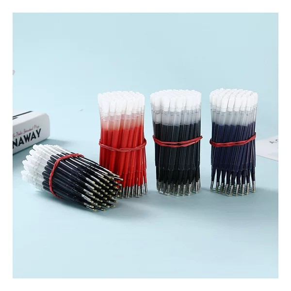 424 water-based refill refill full length 100MM 10CM specification 0.5mm red blue black G2 general in stock wholesale