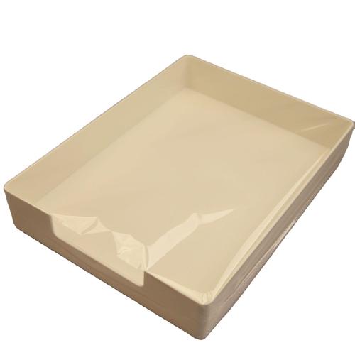 File Storage Box Large Capacity Stacking Storage A4 Paper Partitioned Shelf Desk Organization Set