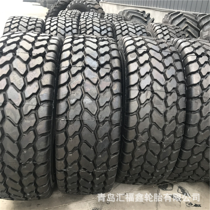 出口/批发E-2花纹17.5R25(445/80R25) 起重机轮胎 机场牵引车轮胎