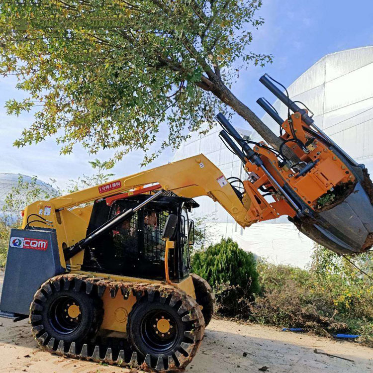 常青瓣式挖树移栽机 Tree Transplanting Machine全新液压挖坑机