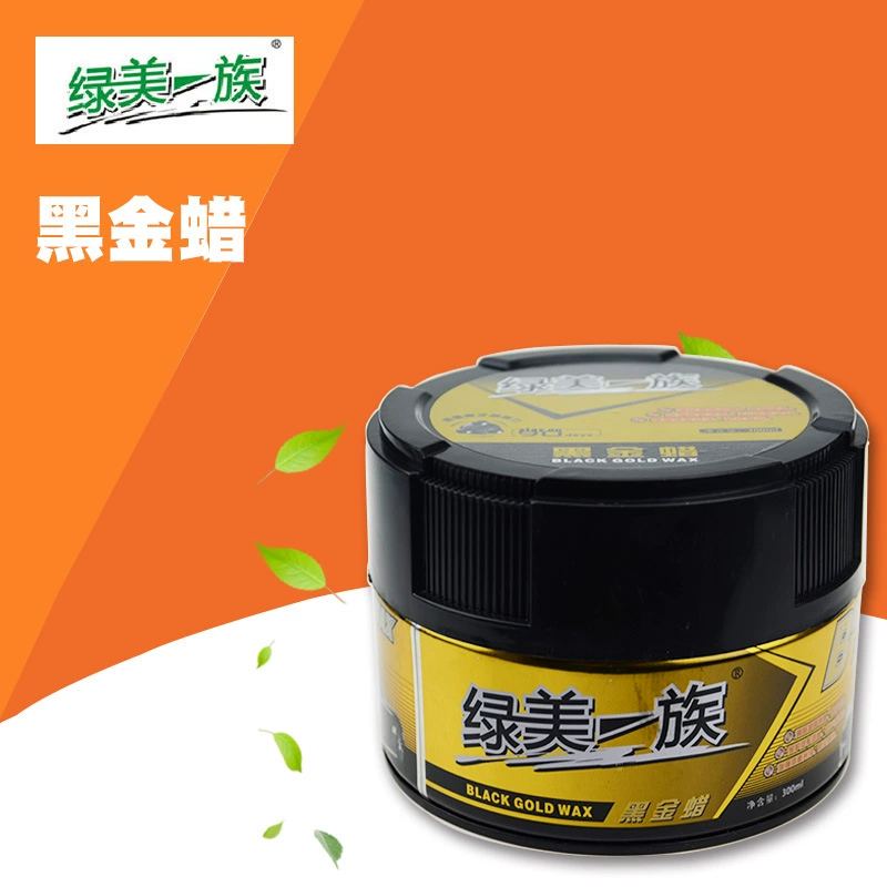 Воск Green Beauty Black Gold для ухода за темной автомобильной краской, полировка, ремонт, удаление мелких царапин, специальный уход для темных цветов