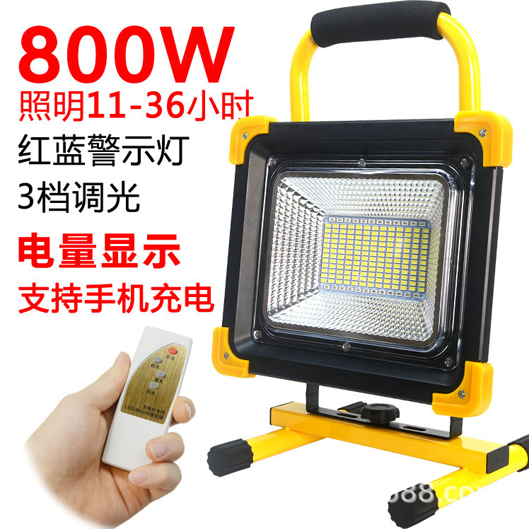 Anpra LED recargable Luz de inundación al aire libre tienda de emergencia campamento luz camping noche mercado puesto de Luz Portátil