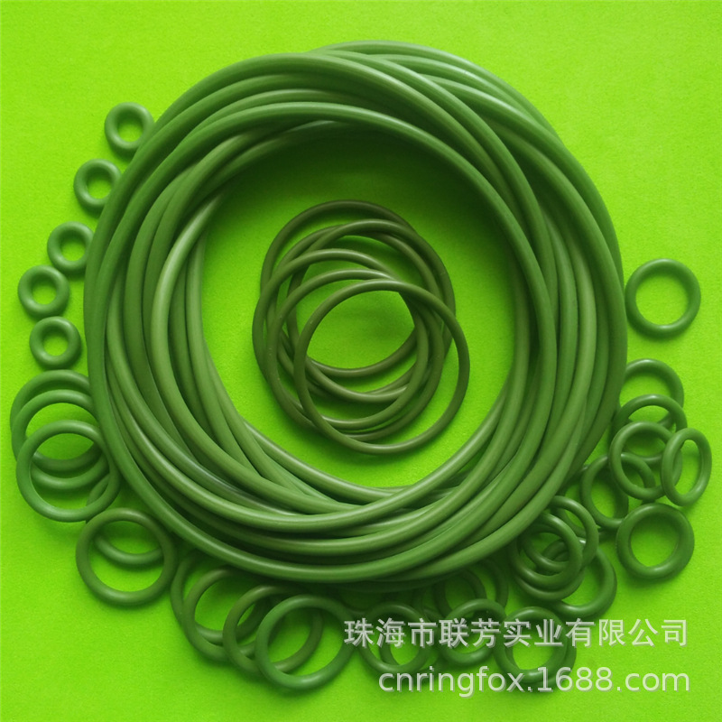24*18*3.0 耐油氟橡胶密封圈 耐高温氟胶O型圈 抗超声氟胶圈 平价