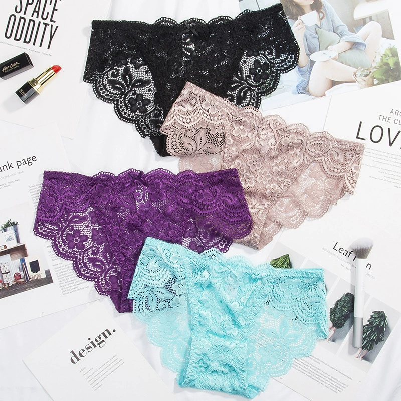 Sexy pants, trousers, breathable cotton comfortable underwear for hips shape correction, mid rise