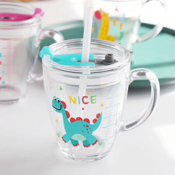 Children's glass for home use tempered glass scaled with glass…