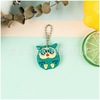 Cartoon car keys PVC from soft rubber, protective case, Birthday gift, wholesale