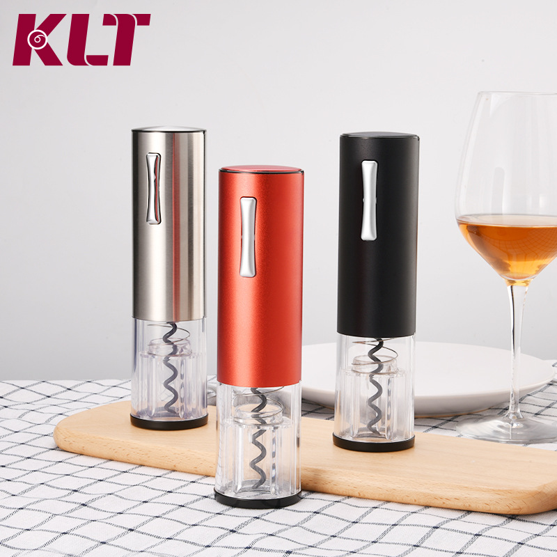 Kelitong fábrica de suministro de vino tinto de múltiples funciones de cuatro en un traje abridor de botellas eléctrico de Cuatro en Uno abridor de botellas