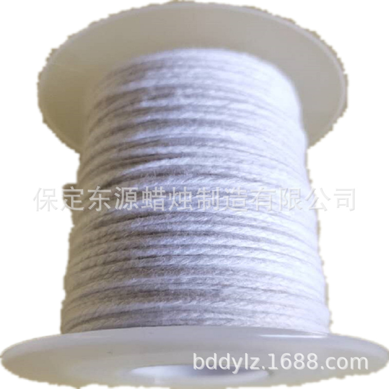 Chihua vela de algodón crudo núcleo tejido cuerda de algodón mecha de aceite regla 61 m por eje puede ser otras especificaciones metros suministro de fábrica