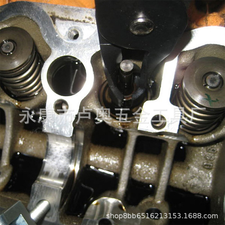 11 piezas de la válvula sello de aceite reemplazo desmontaje grupo de válvula sello de aceite abrazadera de extracción conjunto hardware reparación de automóviles herramienta de protección automática