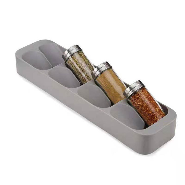 Caja de almacenamiento retráctil para cubiertos, organizador de cucharas, estante de almacenamiento para cocina, caja de varios compartimentos para cajones, fabricante en stock