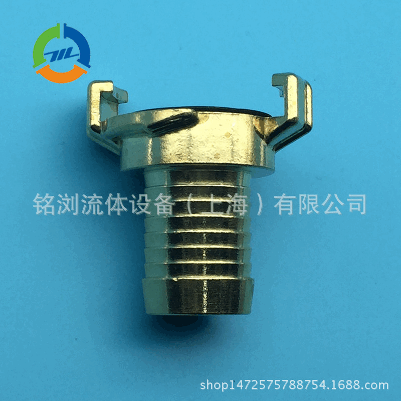黄铜尾管接头 格卡接头 GEKA接头 黄铜德式空气管接头