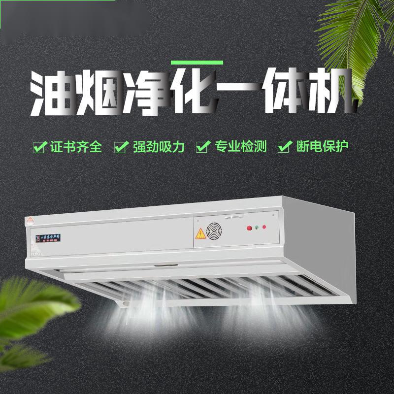 油烟净化器商用饭店厨房低空排放餐饮烧烤小型一体机达标