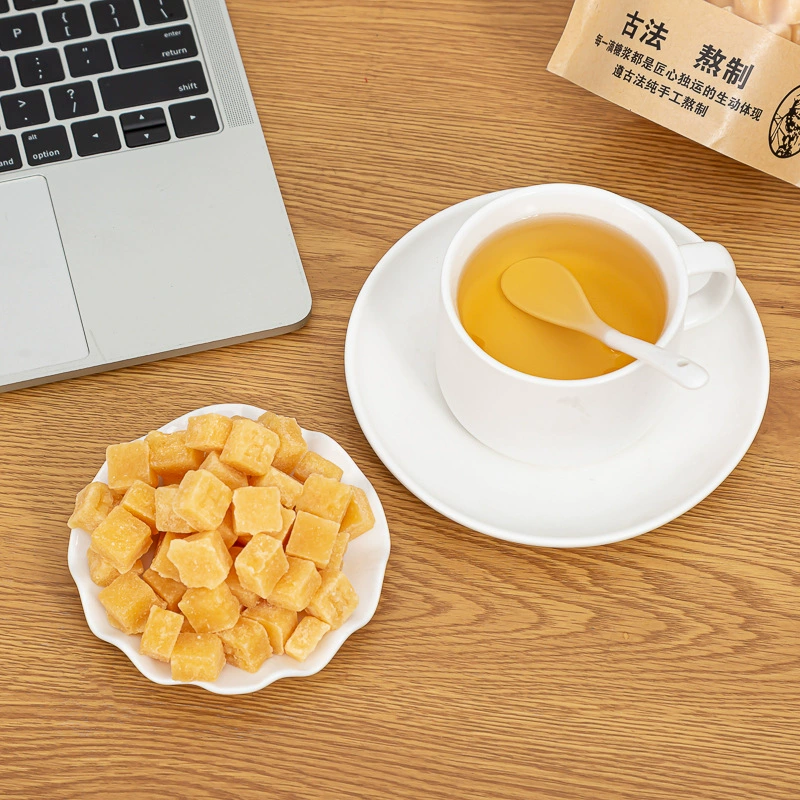 Производитель Оптовая Бацайская Грушепаста Сахар Мятная Конфета для Горла Мыло солнечное Доска Сахар Интернет-знаменитости Сладости ручной работы 250 г Пакеты