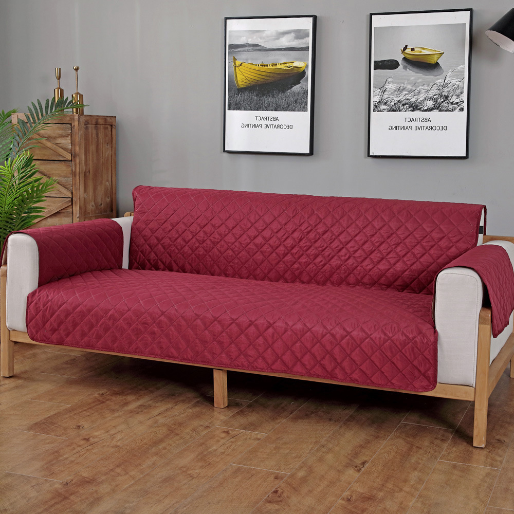 Amazon transfronteriza impermeable sofá cubierta del cojín del sofá del animal doméstico fabricantes de una sola pieza cubierta del sofá universal