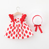 Summer children's small princess costume, summer clothing girl's, dress, Korean style, 0-1 years, children's clothing