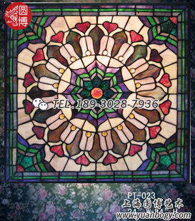 Church Stained Inlay Glass Tiffany Stained Inlay Glass Stained Tiffany Plate Glass Round Glass