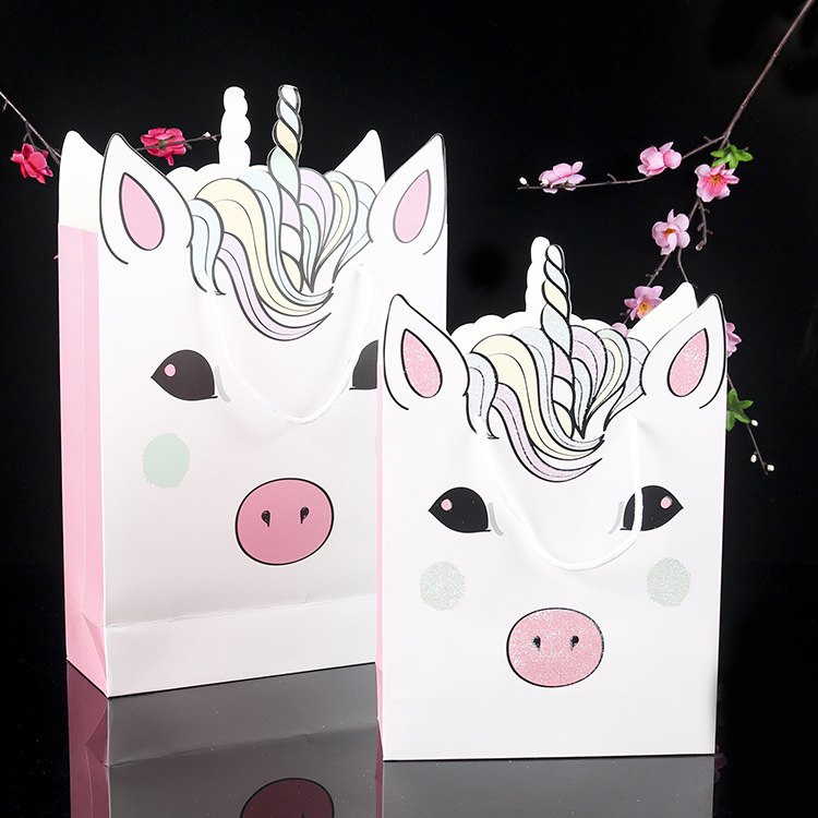 厂家制作白卡纸礼品服装纸袋手拎购物包装袋化妆品手提袋玩具袋