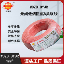 金環宇電線 低煙無鹵阻燃線WDZB-BYJR1平方家裝絕緣導線